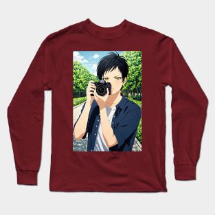 Anime Photographer Long Sleeve T-Shirt